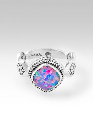 Lasting Change Ring II™ in Multi Lavendar Simulated Opal - Dinner - only found at SARDA™