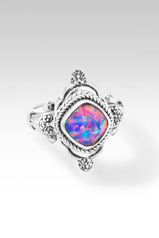 Lasting Change Ring™ in Multi Lavender Simulated Opal - Dinner - only found at SARDA™