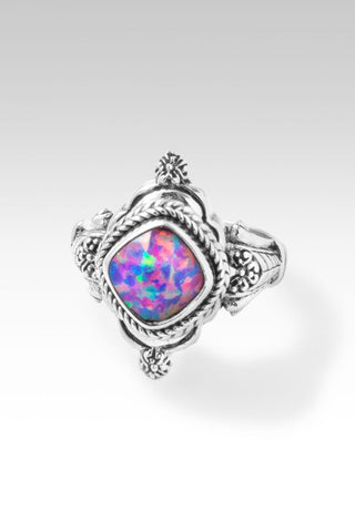 Lasting Change Ring™ in Multi Lavender Simulated Opal - Dinner - only found at SARDA™