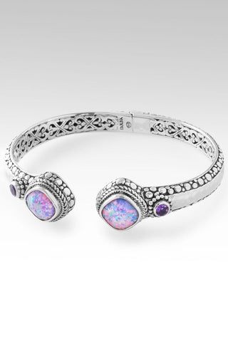 🎁 Lasting Change Tip-to-Tip Bracelet™ in Multi Lavender Simulated Opal (100% off)