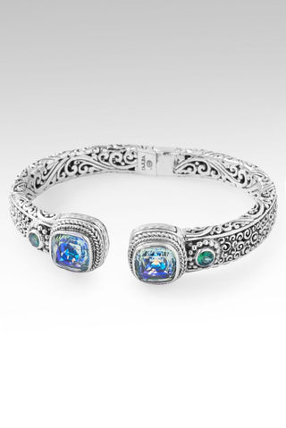 Legacy of Faithfulness Tip - to - Tip Bracelet™ in Green Reflections™ Mystic Quartz - Tip - to - Tip - only found at SARDA™