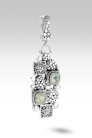 Life in Abundance Pendant™ in Prehnite - Magnetic Enhancer Bail - only found at SARDA™