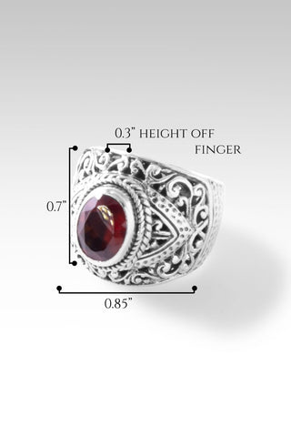 Life in Abundance Ring™ in Hessonite Garnet - Statement - only found at SARDA™