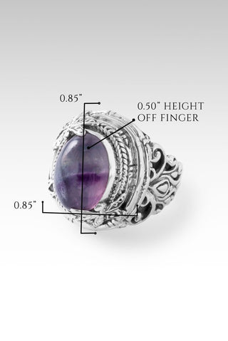 Life's Simple Pleasures Ring™ in Rainbow Fluorite - Dinner - only found at SARDA™