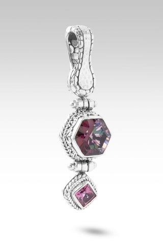 Light in the Storm Pendant II™ in Ultra Berry™ Mystic Quartz - only found at SARDA™