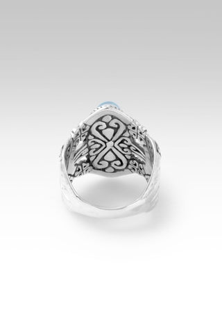 Light of the World Ring™ in Aquamarine - Statement - only found at SARDA™