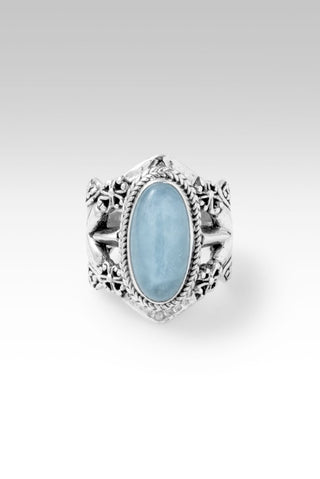 Light of the World Ring™ in Aquamarine - Statement - only found at SARDA™