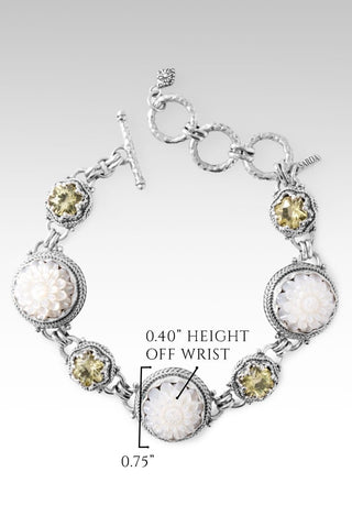 Live in Faith Bracelet™ in Sunflower Lemon Quartz - Multi Stone - only found at SARDA™