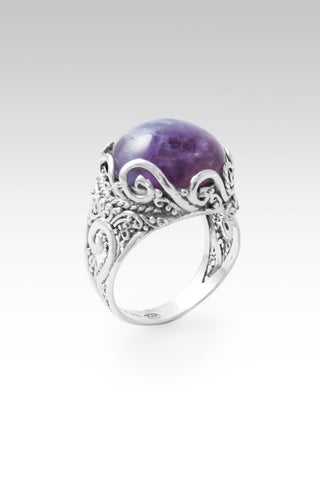 Live in Faith Ring™ in Rainbow Fluorite - Statement - only found at SARDA™