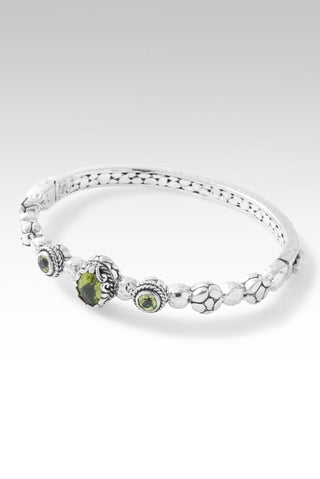 Live in Peace Bangle™ in Peridot - Bangle - only found at SARDA™
