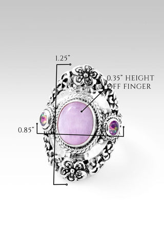 Live Simply Bloom Wildly Ring II™ in Kunzite - Statement - only found at SARDA™