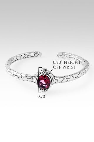 Love One Another Cuff II™ in Berrylicious™ Mystic Quartz - Cuff - only found at SARDA™