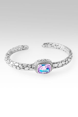 Love One Another Cuff II™ in Pink Vapor™ Mystic Quartz - Cuff - only found at SARDA™