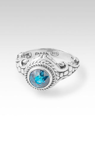 Love One Another Ring II™ in Blue Zircon - Dinner - only found at SARDA™