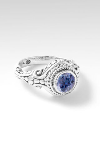 Love One Another Ring II™ in Celestial Blue™ Mystic Moissanite - Presale - only found at SARDA™