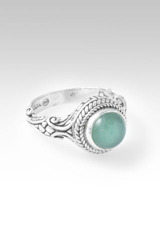 Love One Another Ring II™ in Green Adventurine - Stackable - only found at SARDA™