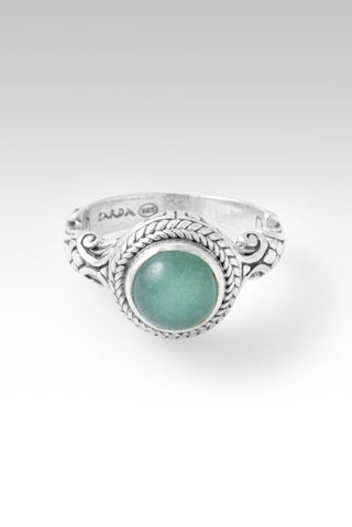 Love One Another Ring II™ in Green Adventurine - Stackable - only found at SARDA™