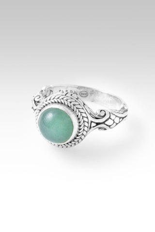 Love One Another Ring II™ in Green Adventurine - Stackable - only found at SARDA™