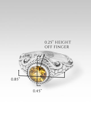 Love One Another Ring II™ in Yellow Apatite - Dinner - only found at SARDA™