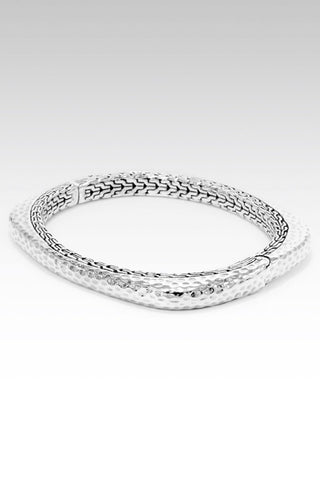 Loved Beyond Measure Bangle™ in Chainlink - Bangle - only found at SARDA™