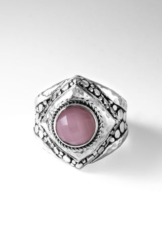 Loving Heart Ring™ in Ballet Blush Quartz - Dinner - only found at SARDA™