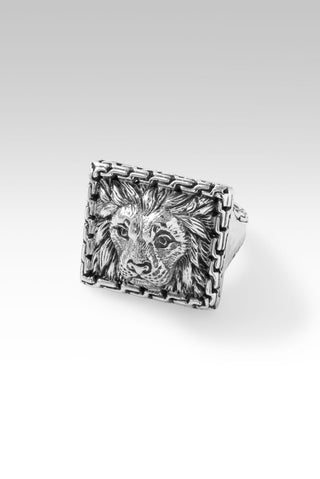 Loyal King Ring™ in Chainlink - Statement - only found at SARDA™