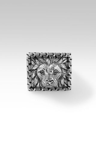 Loyal King Ring™ in Chainlink - Statement - only found at SARDA™