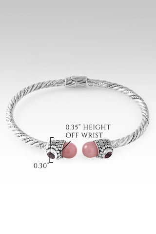 Made to be Whole Tip - to - Tip Bracelet™ in Ballet Blush Quartz - Tip - to - Tip - only found at SARDA™