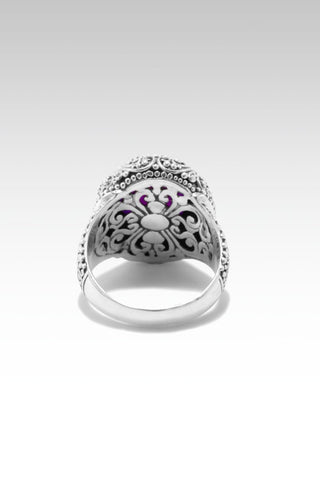 Majestic Serenity Ring™ in Boysenberry Quartz - Dinner - only found at SARDA™