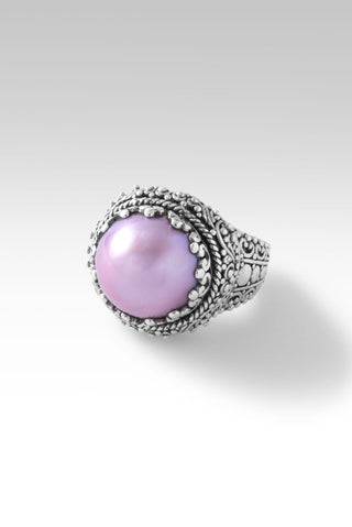 Majestic Serenity Ring™ in Pink Mabe Pearl - only found at SARDA™