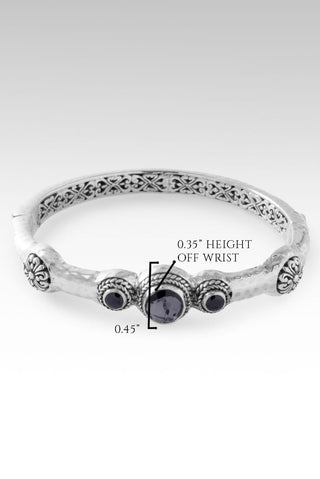 Make Your Light Shine Bangle™ in Odyssey Black Knight™ Mystic Quartz - Bangle - only found at SARDA™