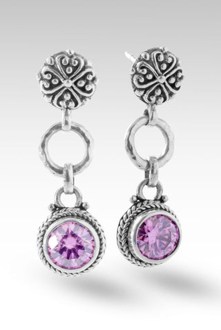 Make Your Light Shine Earrings™ in Pink Moissanite - Presale - only found at SARDA™