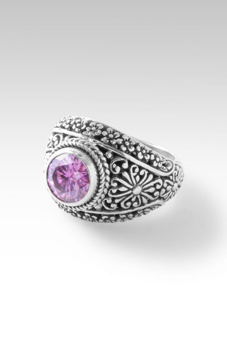 Make Your Light Shine Ring II™ in Pink Moissanite - Presale - only found at SARDA™