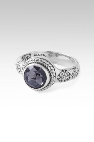 Make Your Light Shine Ring™ in Odyssey Black Knight™ Mystic Quartz - Dinner - only found at SARDA™