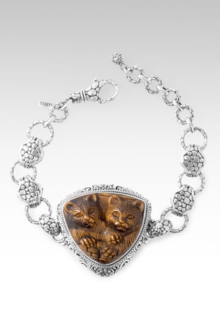 Mama Kitty Bracelet™ in Tiger's Eye - Single Stone - only found at SARDA™