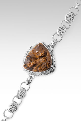 Mama Kitty Bracelet™ in Tiger's Eye - Single Stone - only found at SARDA™