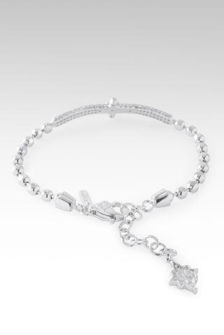 Message of Hope Bracelet™ in White Zircon - Lobster Closure - only found at SARDA™