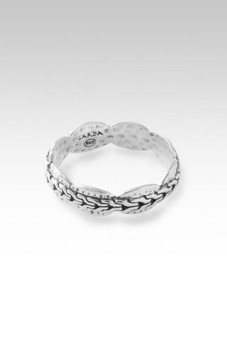 Mighty in Power Ring™ in Chainlink - Stackable - only found at SARDA™