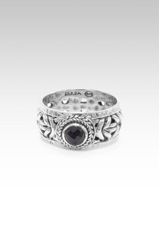 Mighty Will Ring™ in Black Spinel - Dinner - only found at SARDA™