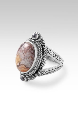 My Soul is Well Ring™ in Crazy Lace Agate - Dinner - only found at SARDA™