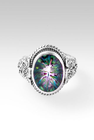 New Life Ring™ in Chrome Chameleon™ Mystic Quartz - Dinner - only found at SARDA™