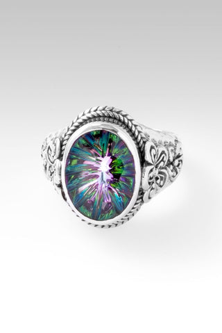 New Life Ring™ in Chrome Chameleon™ Mystic Quartz - Dinner - only found at SARDA™