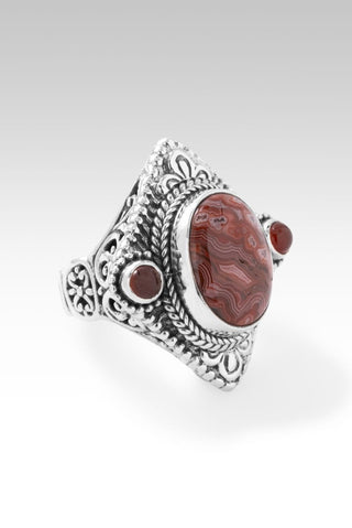 Noble Courage Ring™ in Laguna Lace Agate - Statement - only found at SARDA™