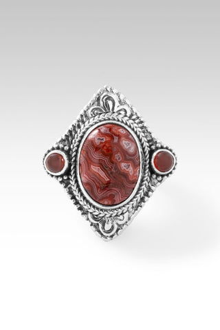 Noble Courage Ring™ in Laguna Lace Agate - Statement - only found at SARDA™