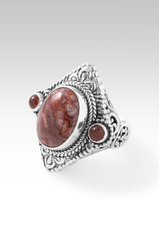 Noble Courage Ring™ in Laguna Lace Agate - Statement - only found at SARDA™