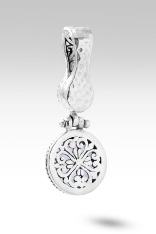 Nurturing Soul Pendant II™ in Aquamarine - Magnetic Enhancer Bail - only found at SARDA™