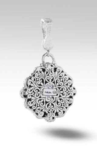 Nurturing Soul Pendant™ in Aquamarine - Magnetic Enhancer Bail - only found at SARDA™