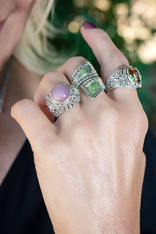 Nurturing Soul Ring™ in Kunzite - Statement - only found at SARDA™