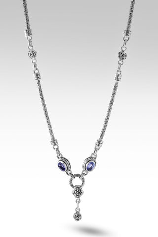 Our Only Hope Necklace™ in Tanzanite - Single Stone - only found at SARDA™