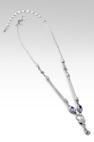 Our Only Hope Necklace™ in Tanzanite - Single Stone - only found at SARDA™